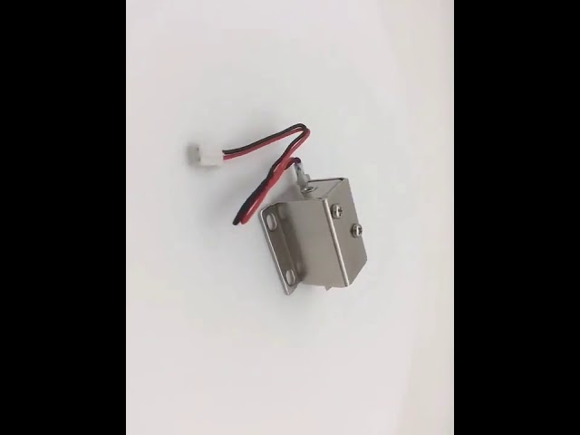 中国 0626-2A DC 12V 24V マイクロプッシュプル電気キャビネット オーバーライド機能のソレノイドロック 販売