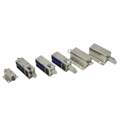 1054-4b DC 12/24V ノーマルクローズ ミニプッシュプルソレノイドロック キャビネット用