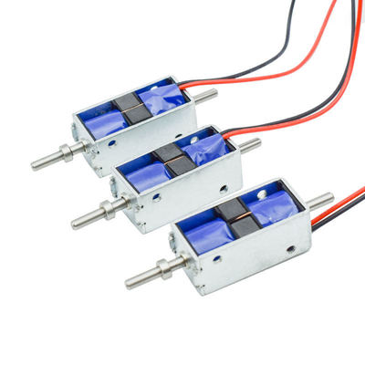 KS0735 ミニチュア DC 12V リニア 24V バイステーブル ラッチング ソレノイド