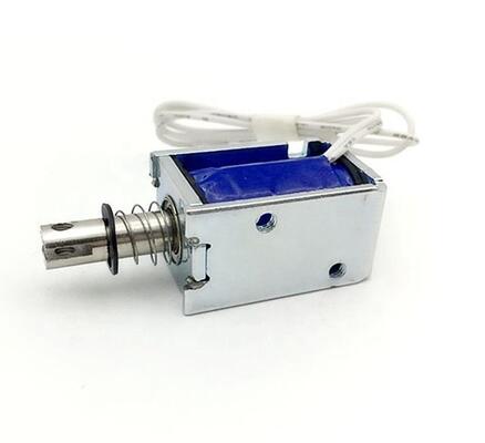 U1253 オープンフレームソレノイド 12mm ロングストークプッシュプルソレノイド