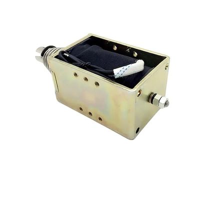 1U578 DC 12V 24V パワフル オープンフレーム プッシュ プル 10mm ストロークの線形電磁管