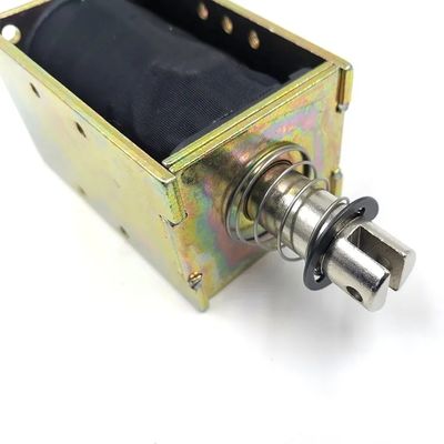 1U578 DC 12V 24V パワフル オープンフレーム プッシュ プル 10mm ストロークの線形電磁管