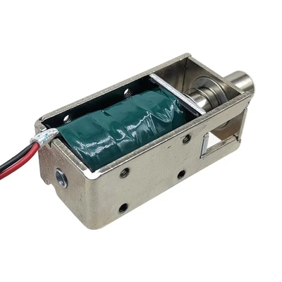 1054-4b DC 12/24V ノーマルクローズ ミニプッシュプルソレノイドロック キャビネット用