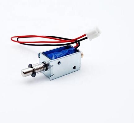 U1253 オープンフレームソレノイド 12mm ロングストークプッシュプルソレノイド
