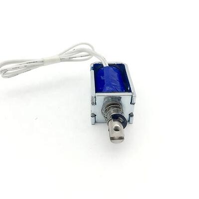 U1253 オープンフレームソレノイド 12mm ロングストークプッシュプルソレノイド